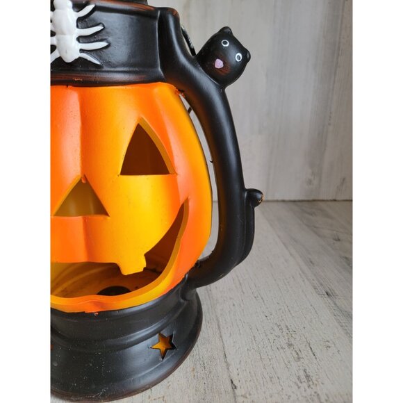 Unique‎ light up pumpkin cat lantern Halloween home decor - Picture 6 of 12